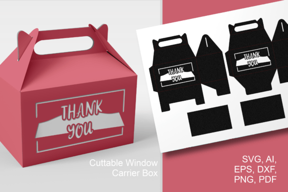 Curly Thank You 1: 3D SVG for Celebrations