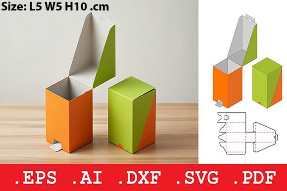 Diagonal Side Tuck Box: 3D SVG Objects Review