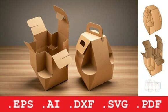 Faceted Geometric Carrier: 3D SVG for Objects
