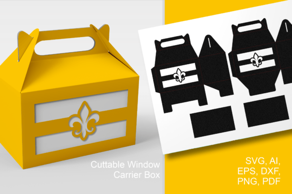 Fleur De Lis 3D SVG: Mardi Gras Gable Box Review