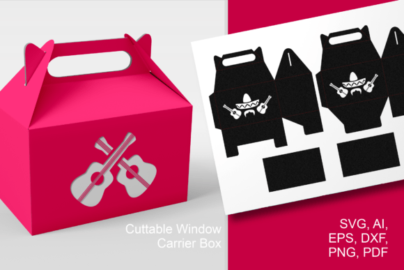 Guitars Cutout 3D SVG: Holiday Favor Box Review