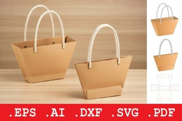 Mini Rope Handle Gift Bag: 3D SVG Objects Review
