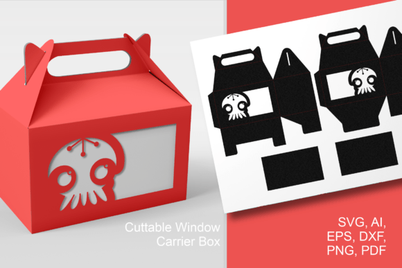 Simple Sugar Skull 3D SVG for Holidays