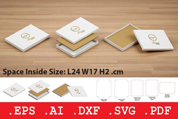Square Rigid Gift Box Template: 3D SVG Objects Review
