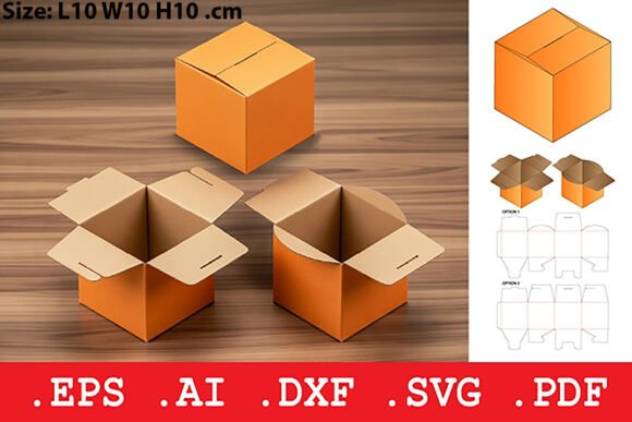 Square Tuck Top Gift Box: 3D SVG Objects Review
